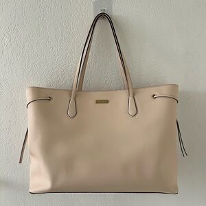 Kate Spade Laura Way Ari Leather Pink Tote Bag
